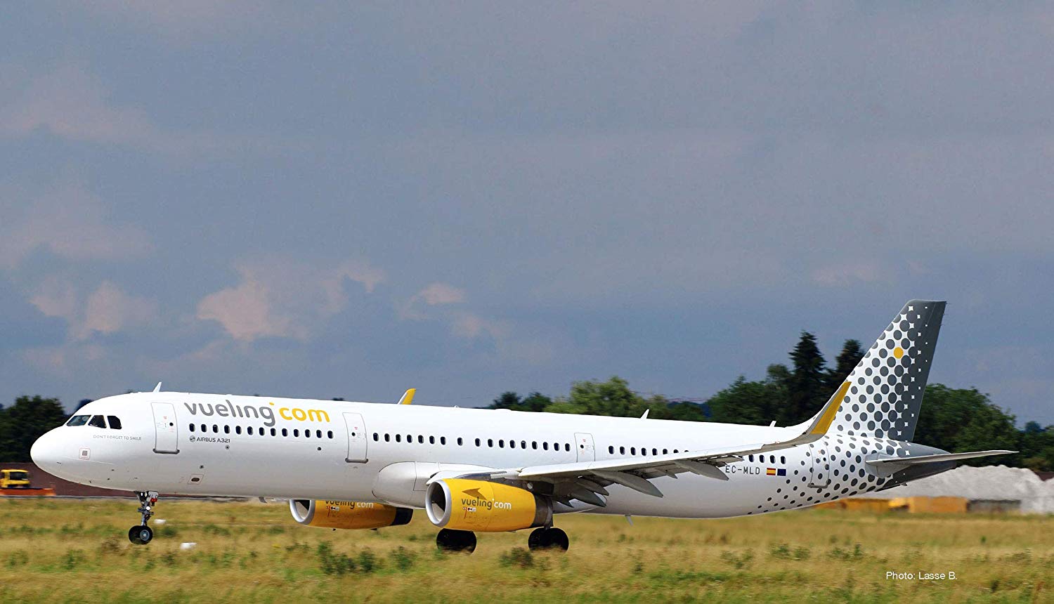 Herpa 533218 Vueling Airbus A321 Multi-Coloured