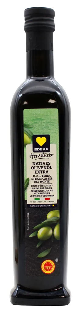 Herzstücke Natives Olivenöl Extra D.O.P., 3er Pack (3 x 500ml)