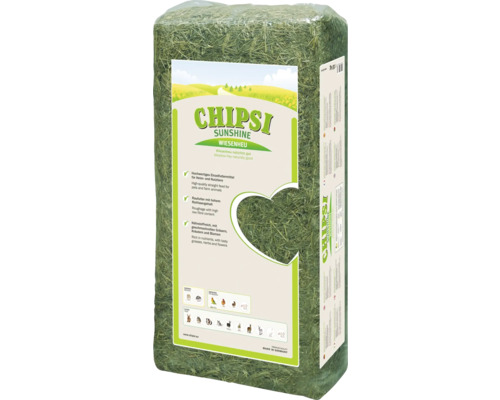 Hay JRS Chipsi Sunshine meadow hay 10 kg, rodent food 10 kg