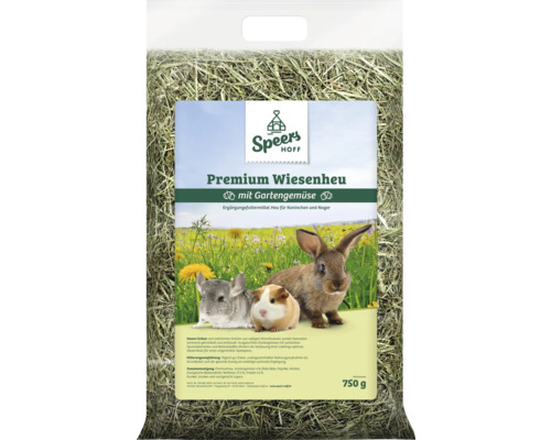 Hay Speer's Premium meadow hay with garden vegetables rodent food 750 g