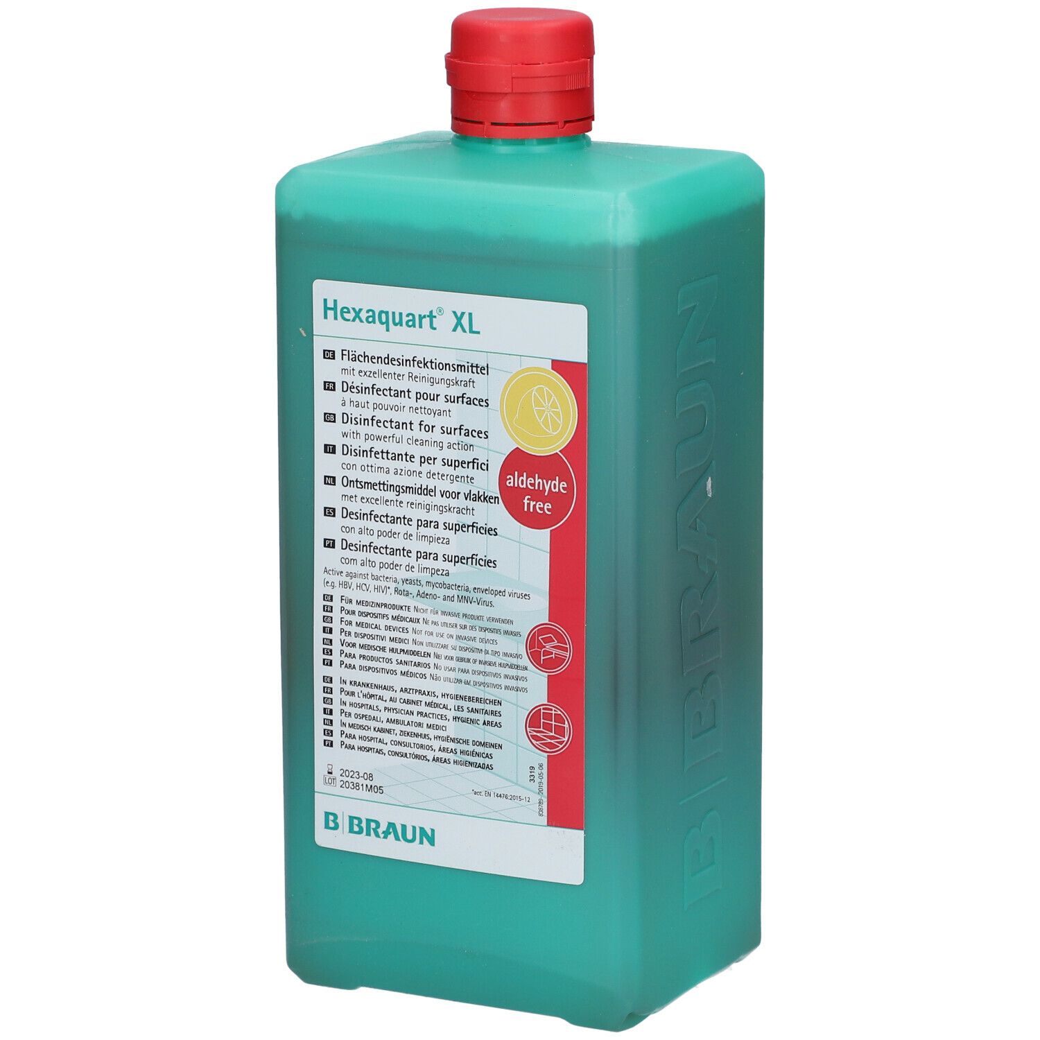 Hexaquart® XL area disinfectant