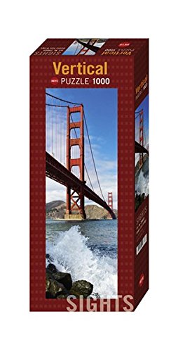 Heye 29669 Vertikalpuzzle Sights Golden Gate Bridge (1000 Pieces)