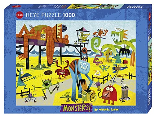 Heye 29798 Monster Beach, Michael Slack, 1000-Piece Puzzle