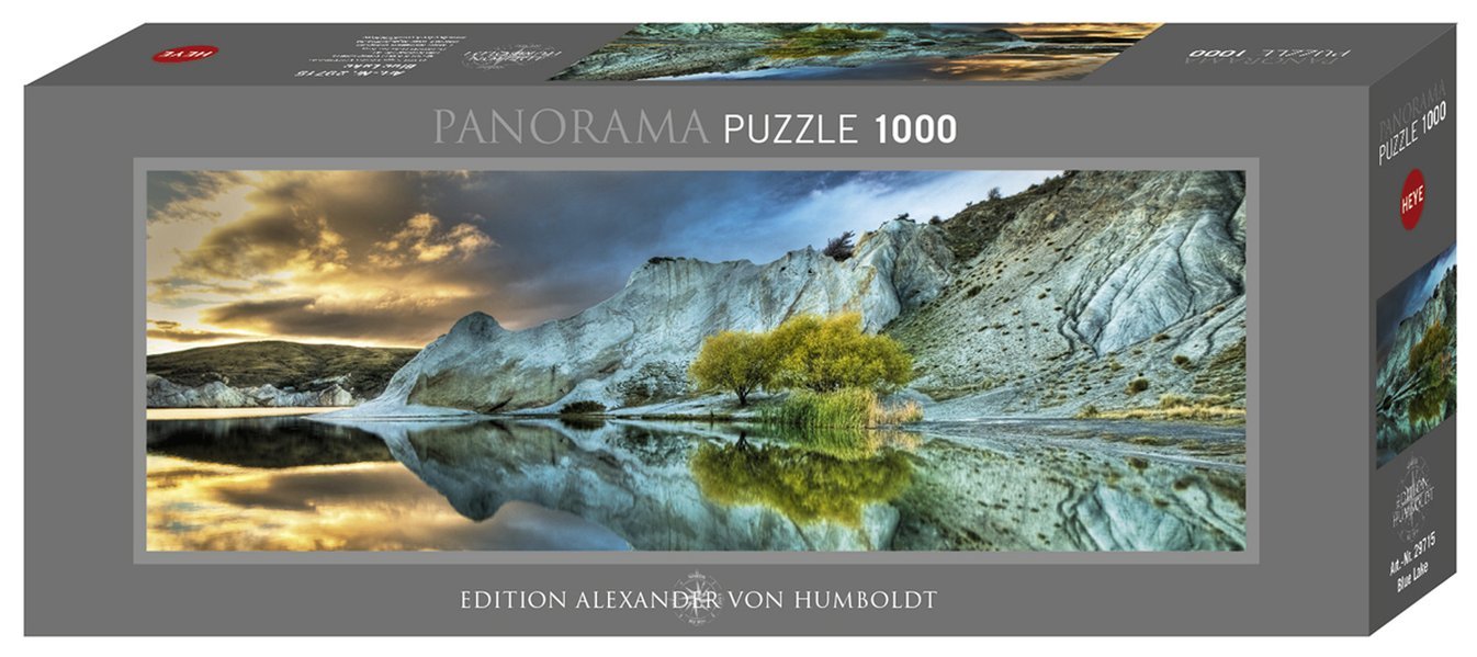 Heye Blue Lake Panorama Puzzles (1000-Piece, Multi-Colour)