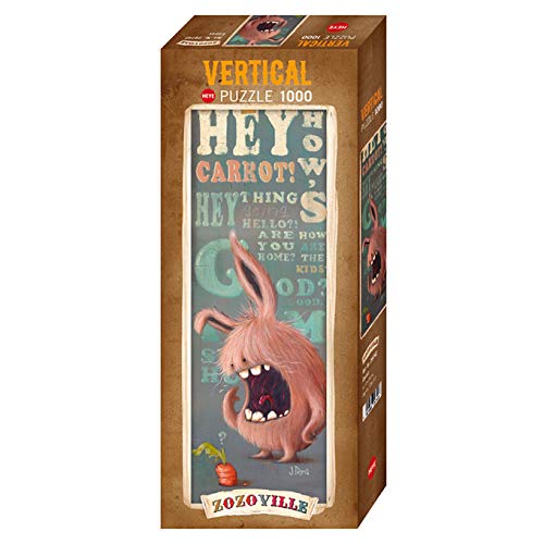 Heye Carrot Vertical Puzzles (1000-Piece, Multi-Colour)