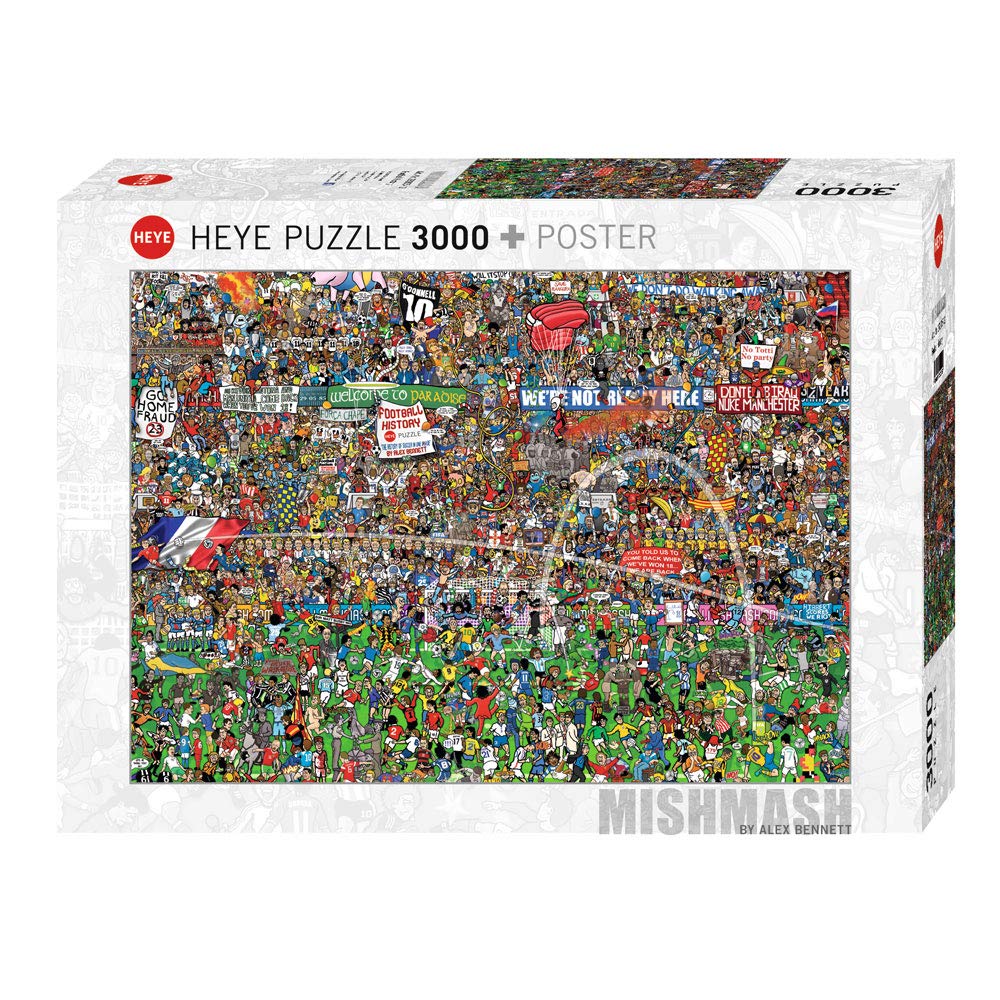 Heye Football History Puzzles (3000-Piece)