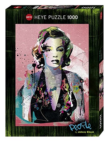Heye Marilyn Puzzles (1000-Piece, Multi-Colour)