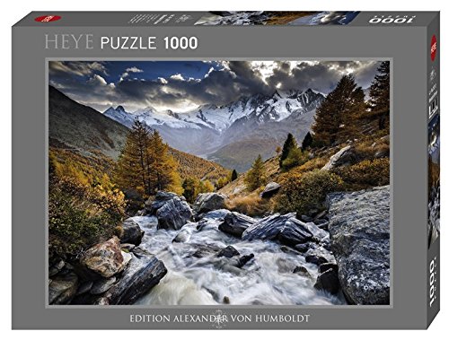 Heye Mountain Stream Puzzles (1000-Piece, Multi-Colour)