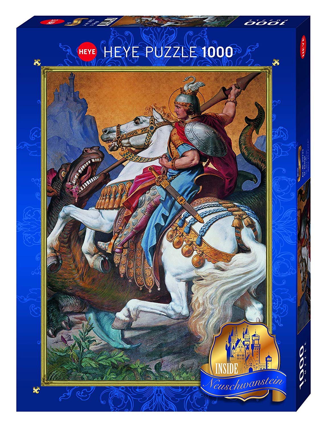 Heye St George Puzzles (1000-Piece, Multi-Colour)