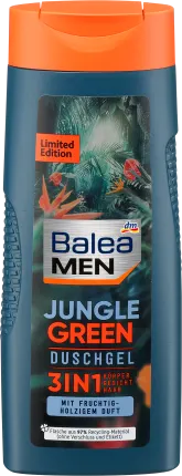 Balea MEN Shower gel Jungle Green, 300 ml