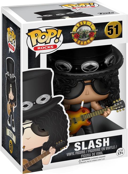 Funko Pop! Vinyl: Rocks: GN\'R: Slash - Guns N Roses - Vinyl Collectible Figure - Gift Idea - Official Merchandise - Toys For Children and Adults - Music Fans - Model Figure For Collectors