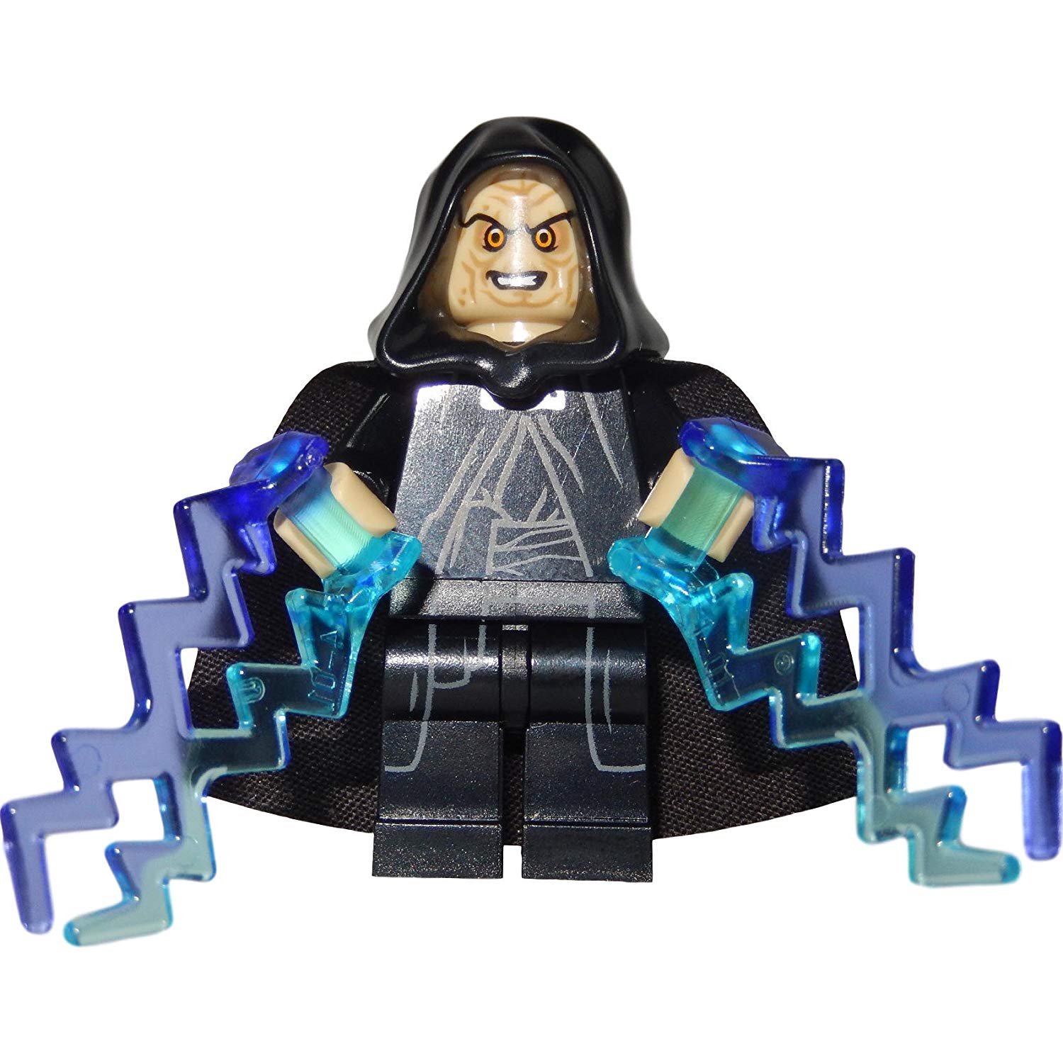 Lego Star Wars Mini Figure Emperor Palpatine (Emperor Palpatine/2X Blue For