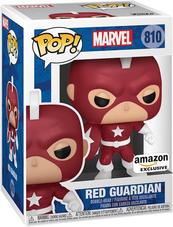 Funko 55478 POP Marvel: Year of the Shield - Red Guardian - Exclusive