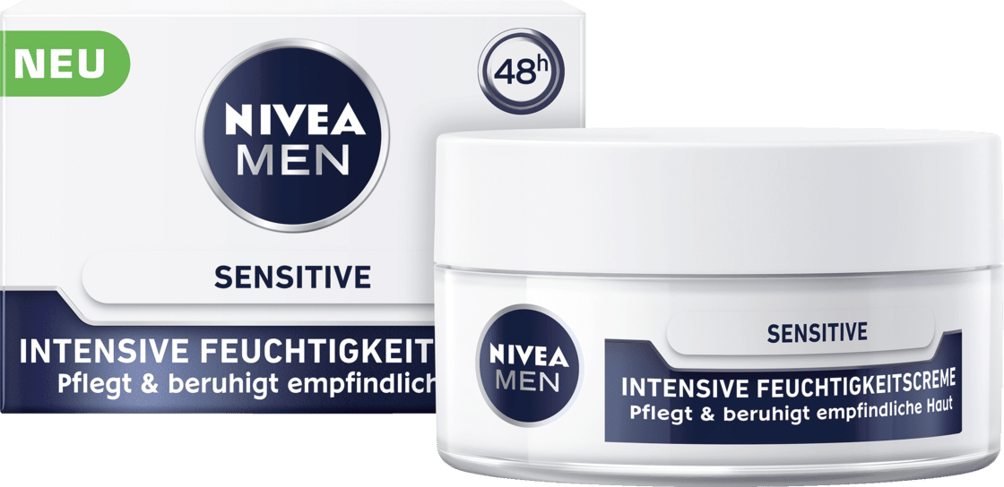 NIVEA MEN Sensitive Moisture Cream, 50 Ml