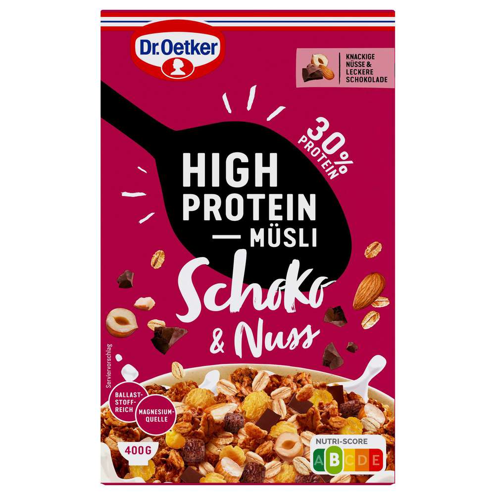 High Protein Muesli, Chocolate & Nut