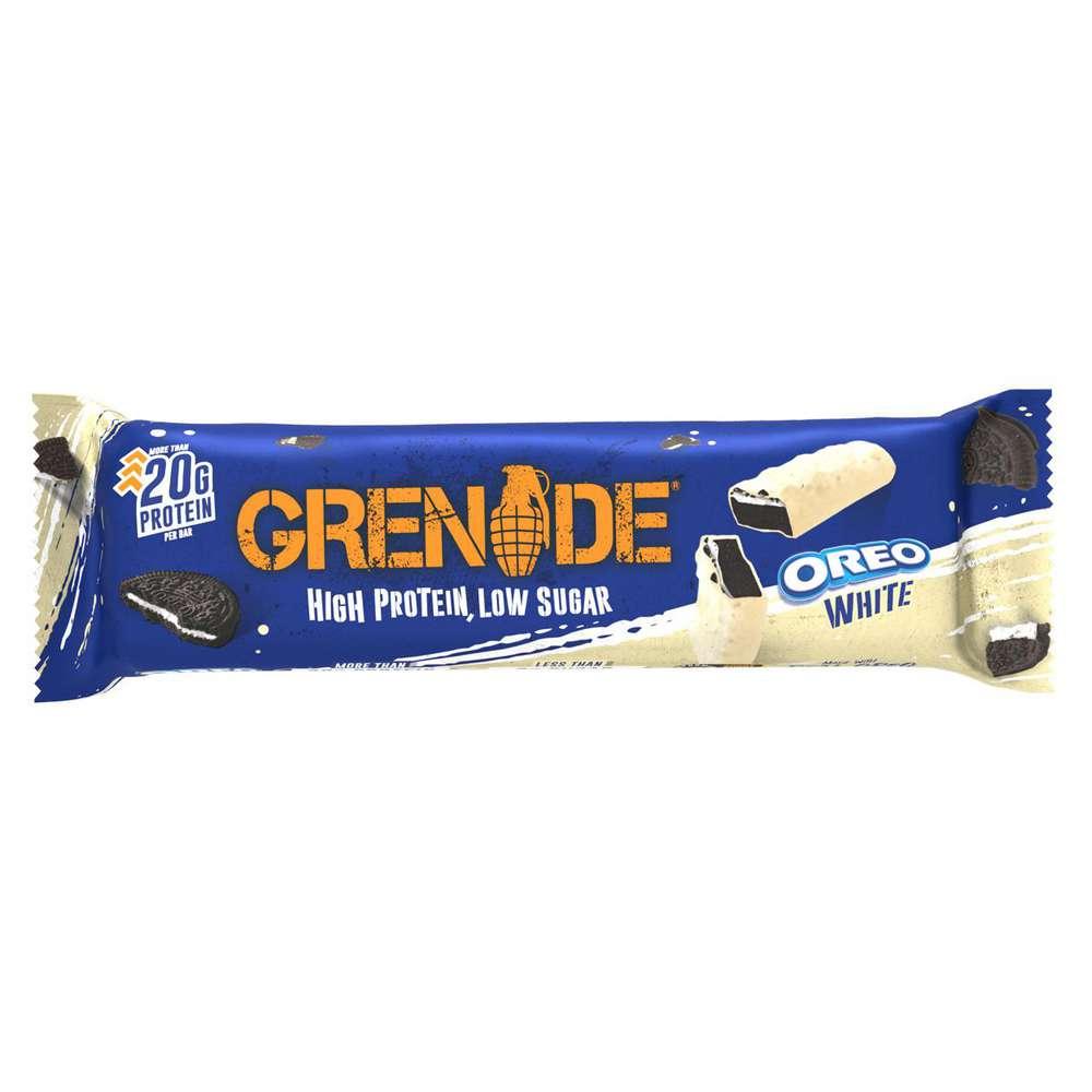 High protein bar, Oreo White