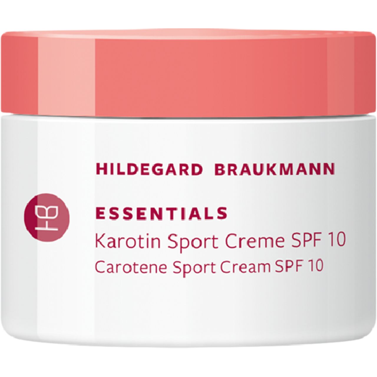 Hildegard Braukmann, Essentials Carotene Sport Cream SPF 10