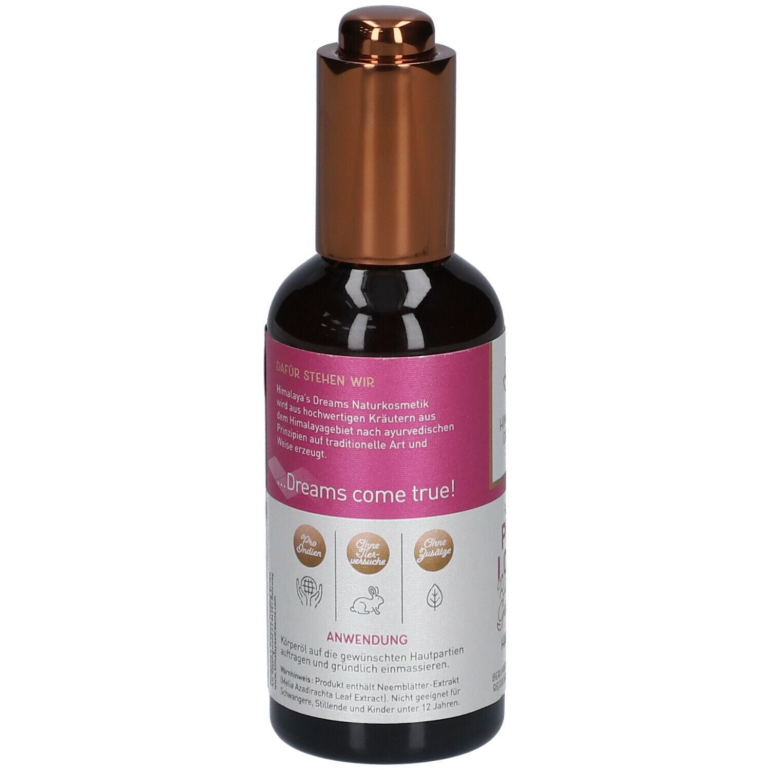 Himalayas Dreams Ayurveda Pink Lotus Body & Face Oil