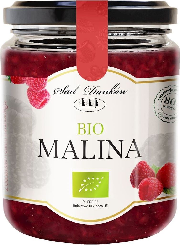 HIMBEERE 80 % MITROHRZUCKER 270 g - SAD DANKÓW