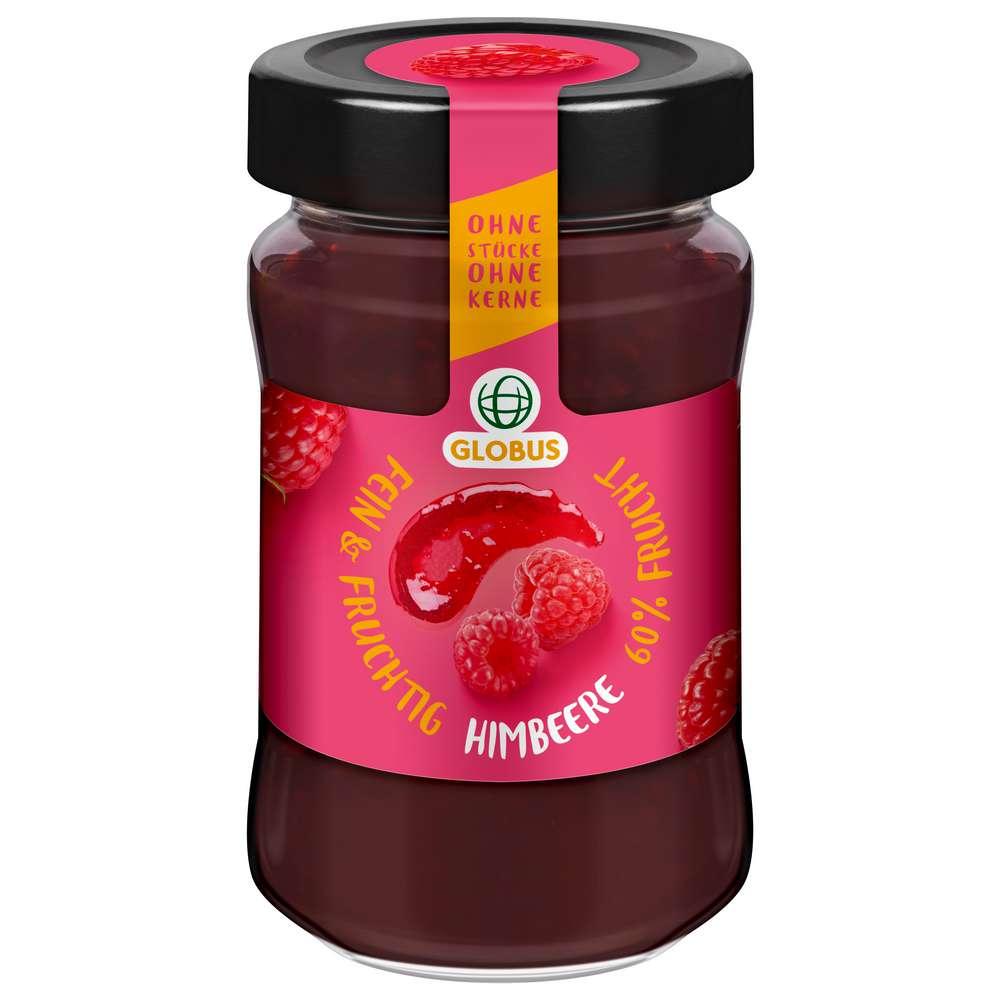 Raspberry jam, strained