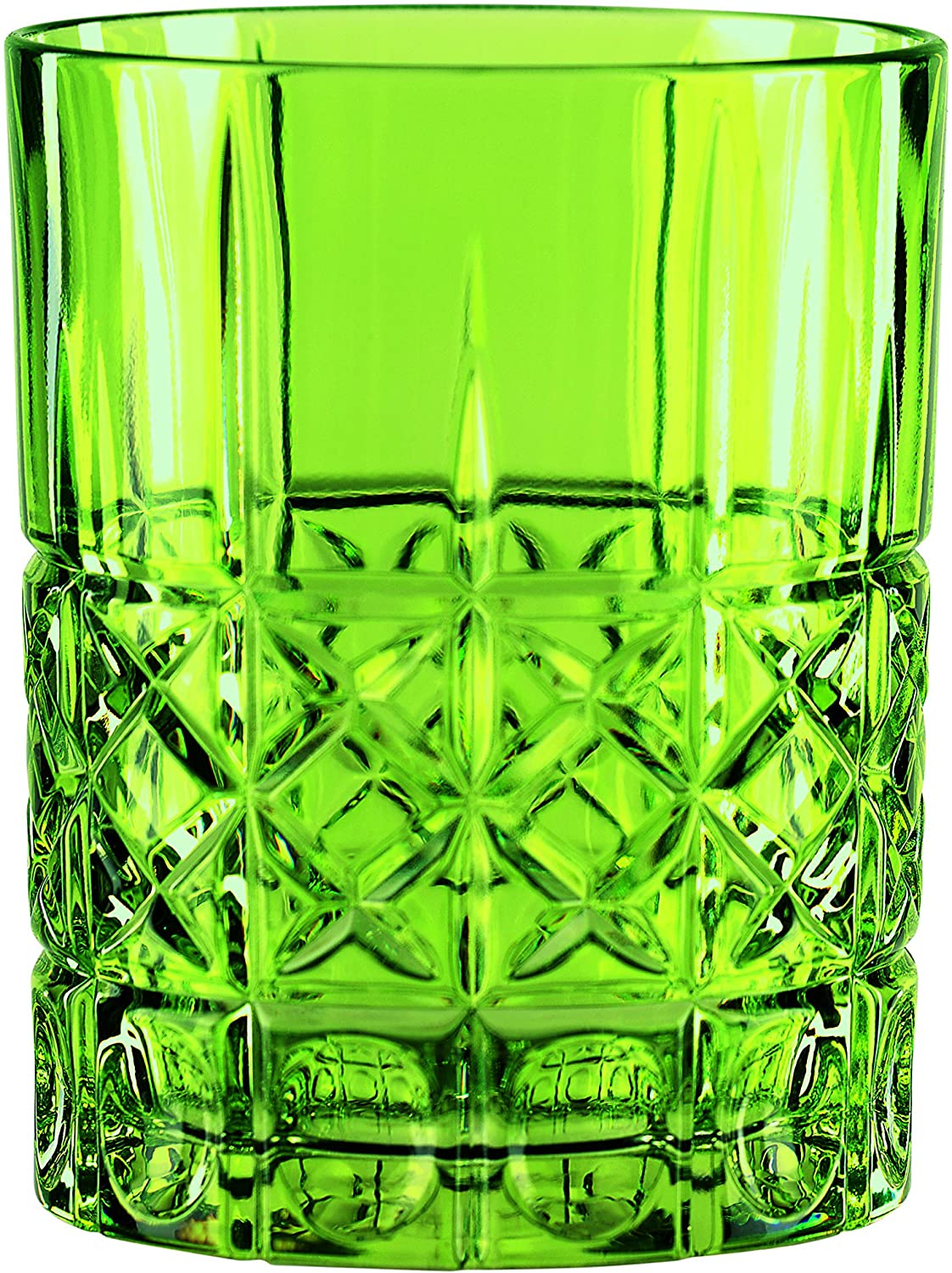 Spiegelau & Nachtmann, Highland Crystal Glass Whisky Tumbler, 12 oz, Green, 0097444-0