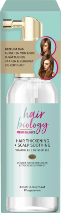hair biology Hair Treatment Hair Thickening + Scalp Soothing, 100 ml