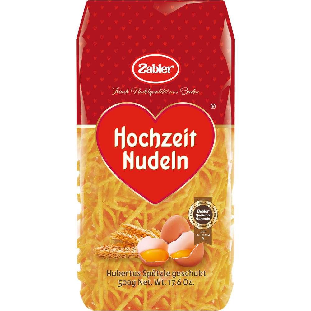 Wedding noodles Hubertus-Spaetzle shaved