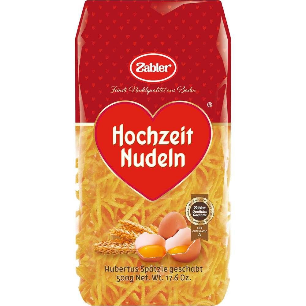 Wedding noodles Hubertus-Spaetzle shaved