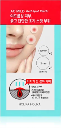 Holika Holika AC Mild Red Spot patch for problematic skin against acne