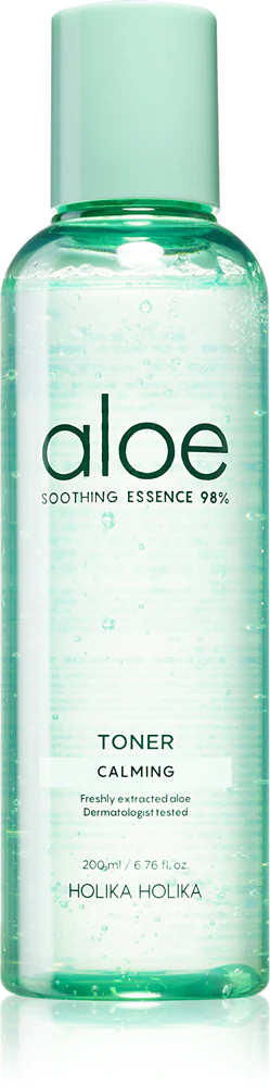 Holika Holika Aloe Soothing Essence moisturizing tonic with nourishing effect with cooling effect