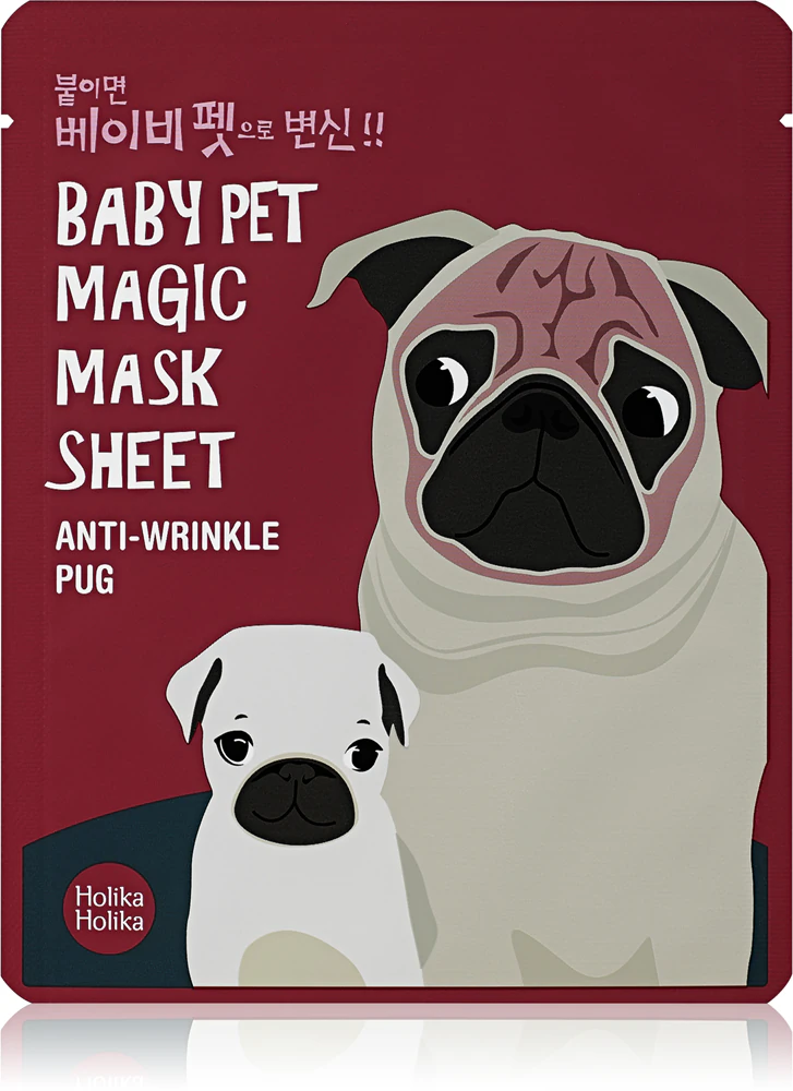 Holika Holika Magic Baby Pet cell layer mask with anti-wrinkle effect