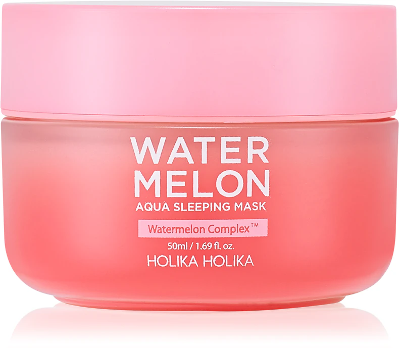 Holika Holika Watermelon Mask intensive night mask for rapid regeneration of dry and dehydrated skin