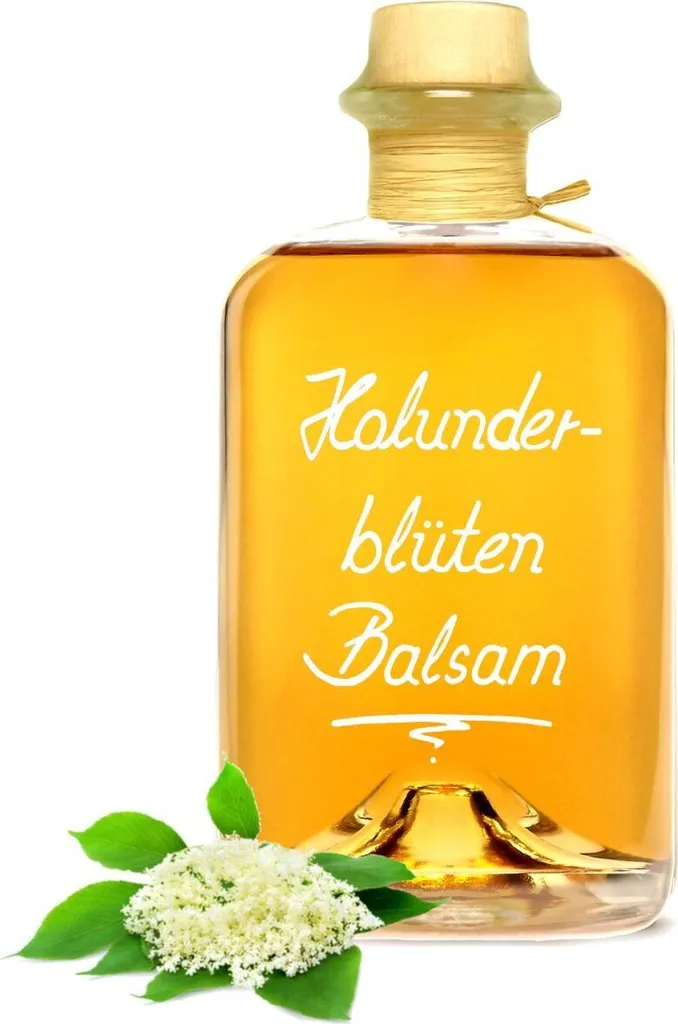 Elderflower Balsamic Vinegar - Specialty 0.7L with a wonderful elderberry note 5% acidity vegan elderflowers
