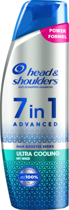 head&shoulders Shampoo Anti-Schuppen 7in1 Advanced Ultra Cooling, 250 ml