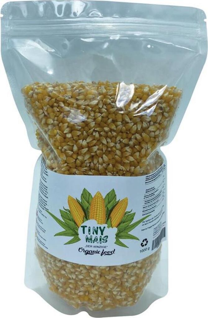 Hopser Funfood Tiny Popcorn 1 kg ancient grain, delicate flakes, GMO-free, resealable flavor bag