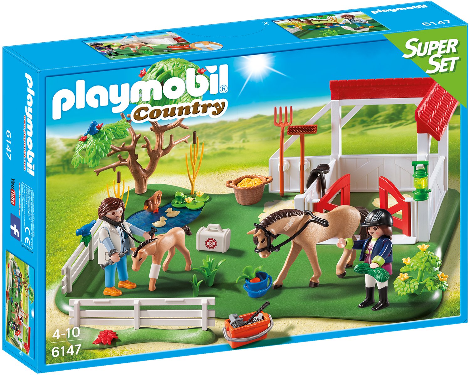 Playmobil Horse Paddock Super Set
