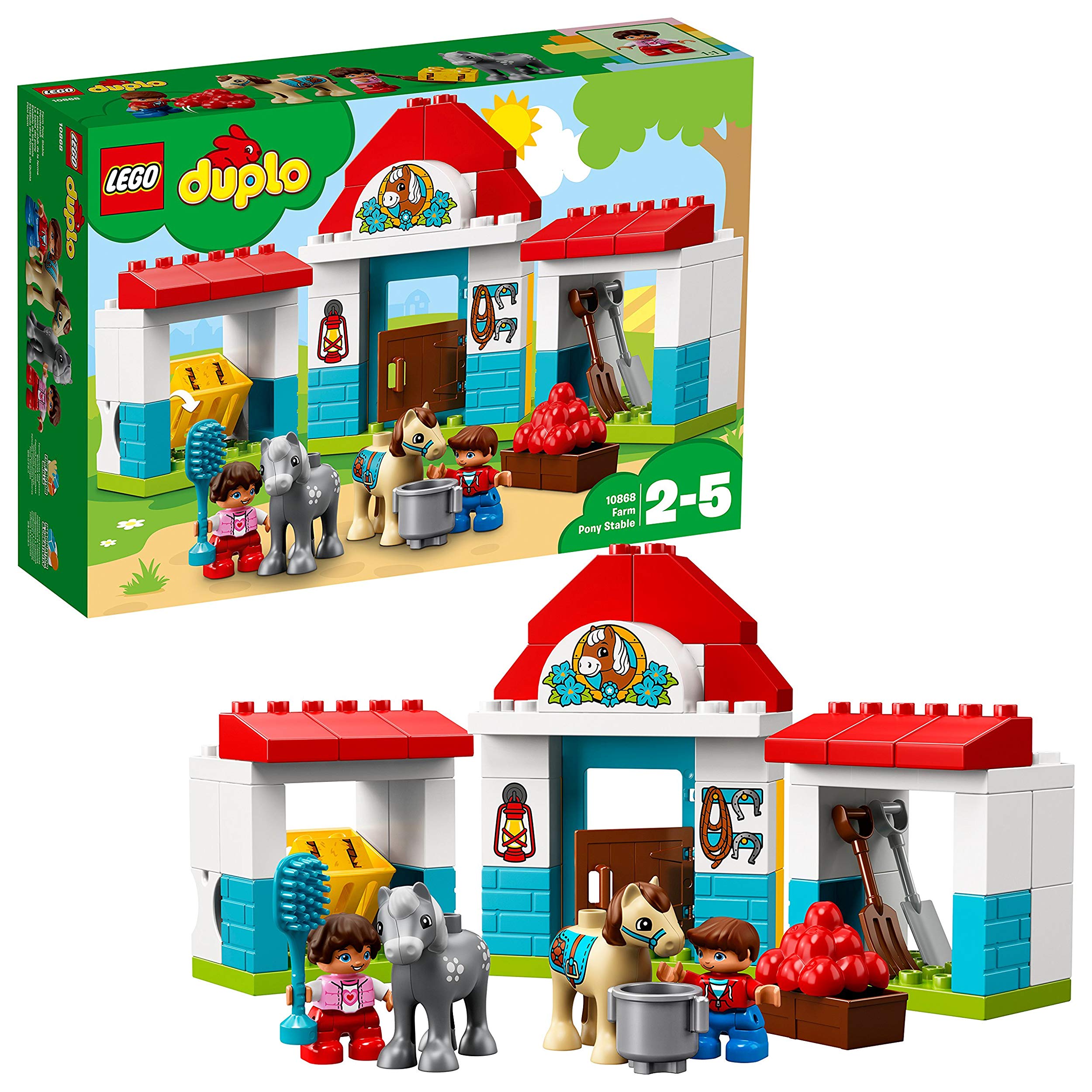 Lego Horse Stable Toy For Nursery Old