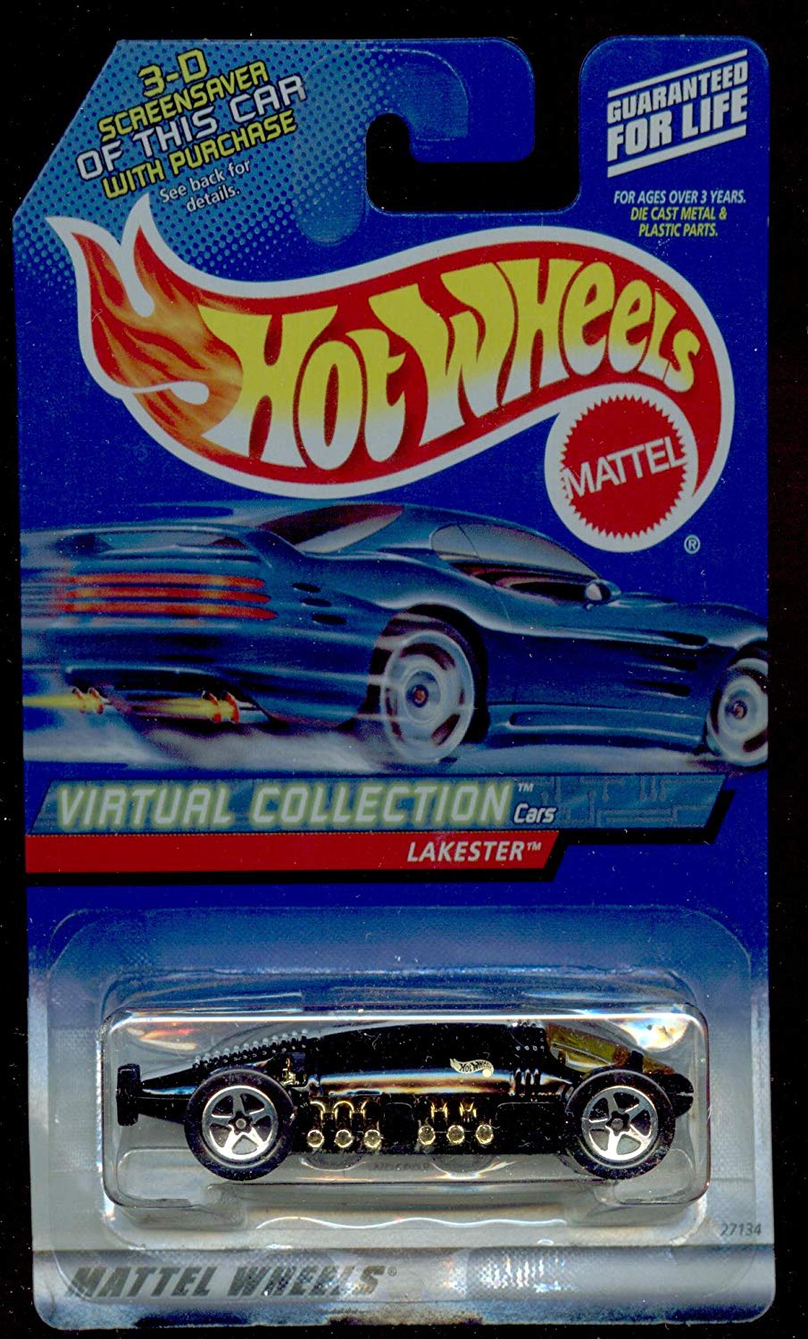 Hot Wheels 2000 168 Lakester Virtual Collection 1: 64 Scale By Mattel