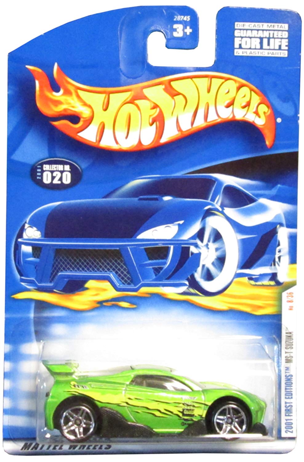 Hot Wheels 2001 – 020 First Edition Suzuka Ms. 8/36 1: 64 Scale by Mattel