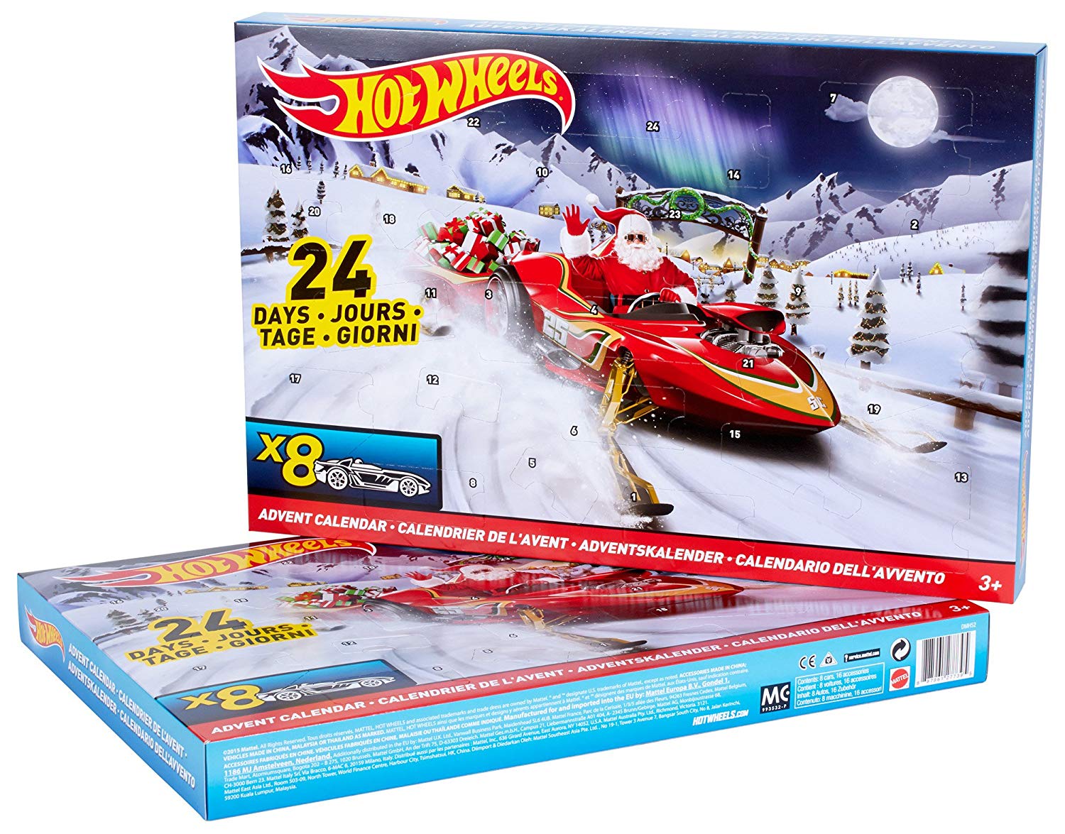 Advent Calendar With Cars And Accessories