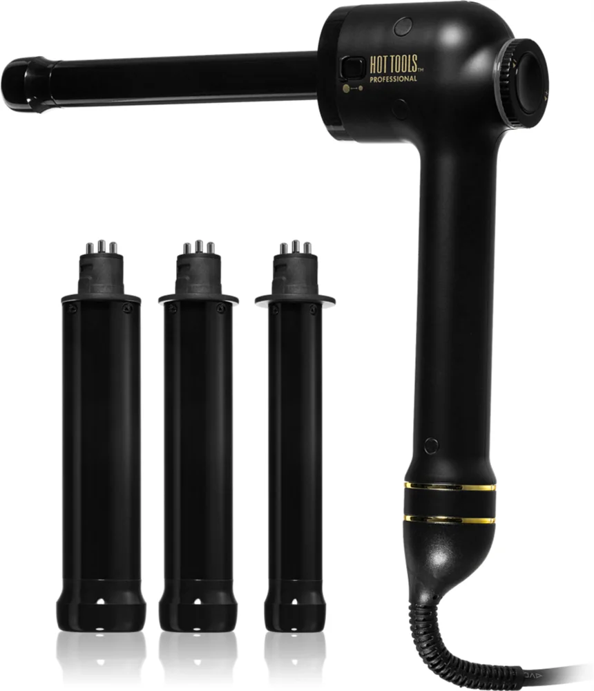 Hottools CurlBar Black Gold Curling Iron Set