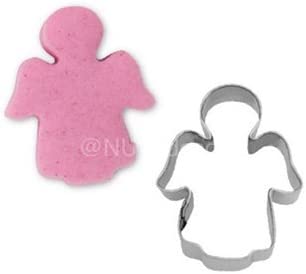 Staedter House Mini Angel Cookie Cutter, Silver, 1.5 cm