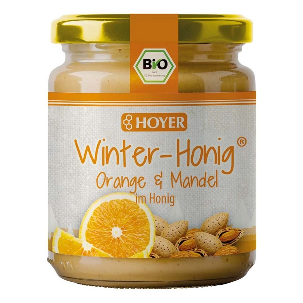 HOYER - Winterhonig Orange & Mandel - 250g
