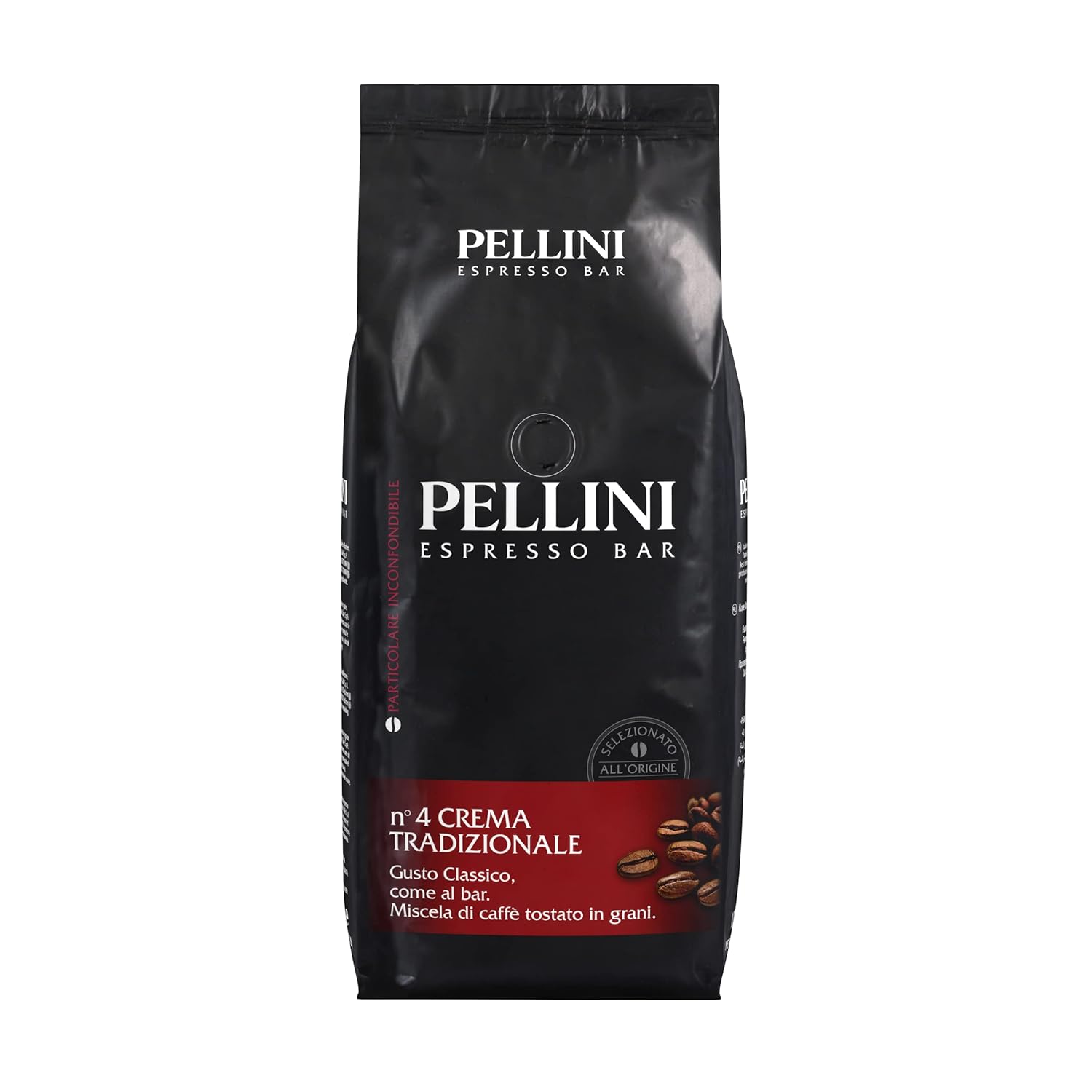 Pellini Espresso Gusto Bar N. 4 Crema Traditional Bean Coffee 1kg