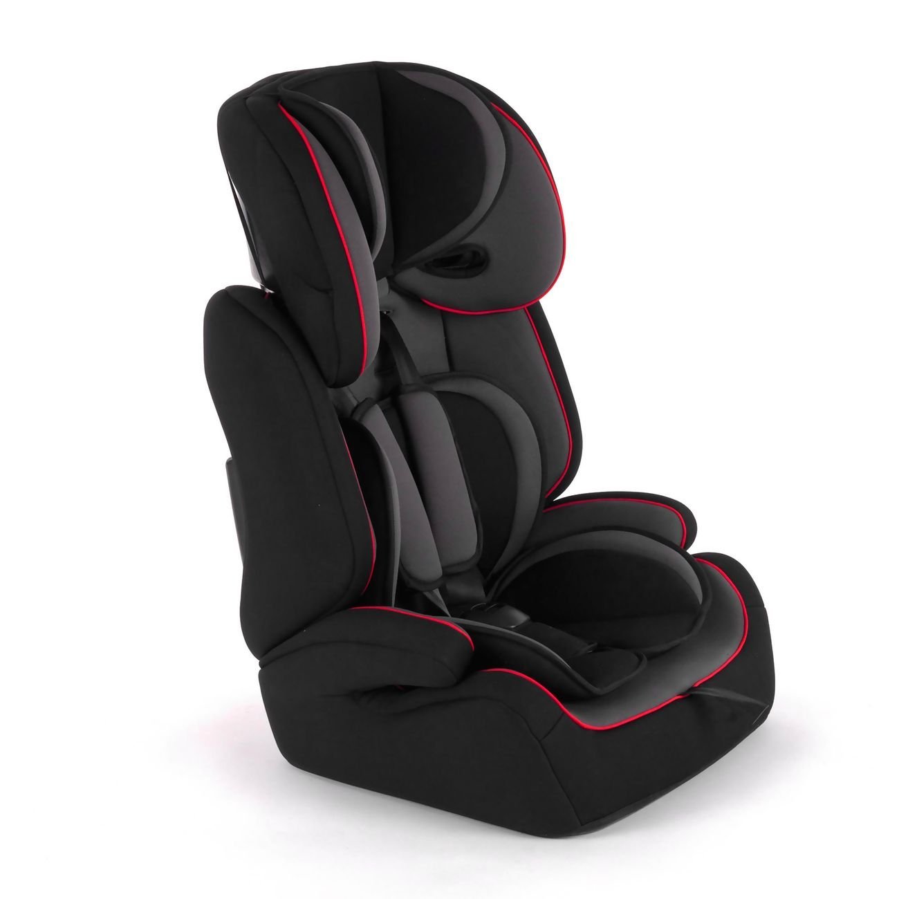 Baby Vivo Car Seat for Child Car Seat child seat child car seat 9 – 36 kg Group 1 + 2 + 3 mitwachsend Tom 1-12 Years Grey/Black