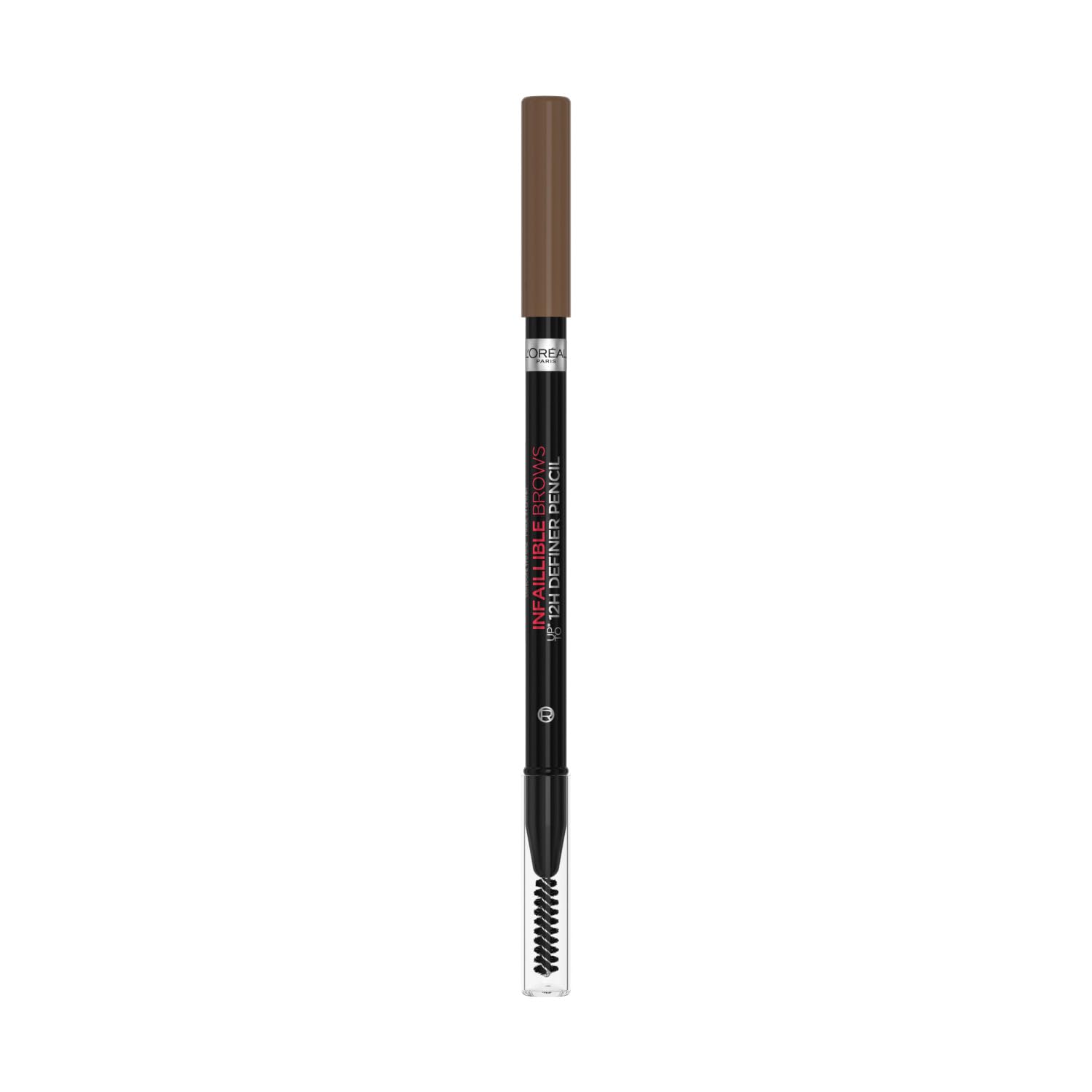 L\'Oréal Paris Infaillible Brows 12H Brow Definer Pencil 3.0 Brunette for Perfectly Shaped and Precisely Defined Eyebrows, 1 ml