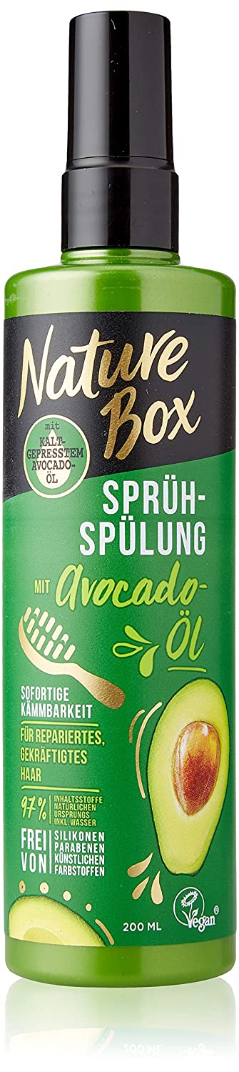 NATURE BOX Avocado Oil Spray Conditioner 6-Pack (6 x 200 ml)
