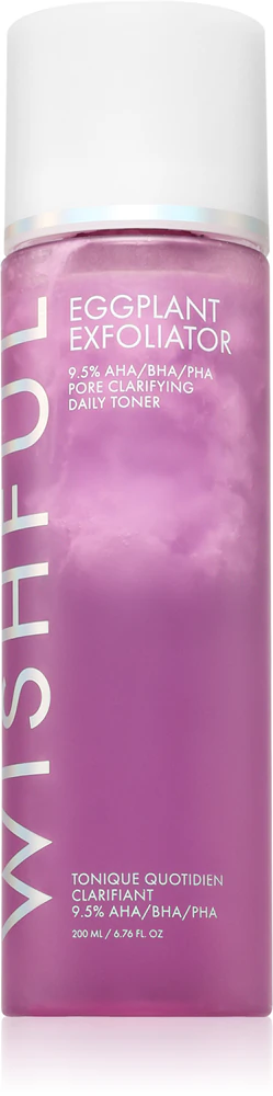 Huda Beauty Eggplant Exfoliator Cleansing Scrub