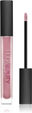 Huda Beauty liquid lipstick with a matte finish