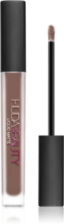 Huda Beauty liquid lipstick with a matte finish